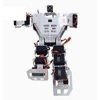 Robot humanoïde DIY à 17 degrés de liberté, programmable pour la compétition, la danse, bipède, servo