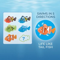 Jouet de nage pour poissons télécommandé EPT RC 3 canaux 5 directions, série d'animaux marins interactifs, jouet robotique pour poissons, animal électronique