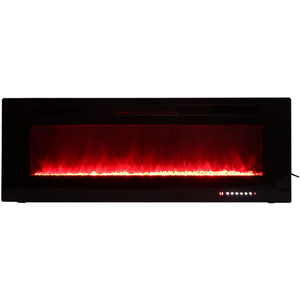 Prisma <span class=keywords><strong>dimplex</strong></span> moderno 3d para uso en interiores, <span class=keywords><strong>chimenea</strong></span> eléctrica de 50 pulgadas montada en la pared, efecto de llama led - Product Image 5