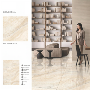 Vistaar California Pearl 600x600mm Polished Porcelain Floor Tiles Glossy Marble Design 24x24 - Product Image 4