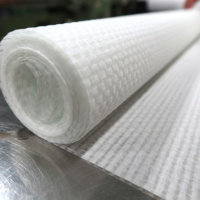 Papier peint en fibre de verre, surface peignable pour la finition des murs des salles d'exposition et des couloirs des écoles