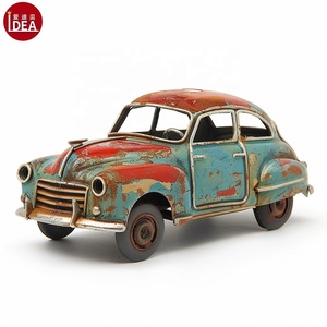 Modello di auto retrò personalizzato della seconda guerra mondiale 1 modello di auto in resina 18 modello di auto in metallo per giocattoli da collezione fatti a mano - Product Image 4