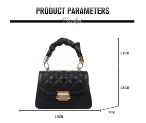 Borsa da donna a tracolla alla moda da donna Mini borsa quadrata piccolo portafoglio a tracolla con custodia per <span class=keywords><strong>cellulare</strong></span> Mini borsa - Product Image 4