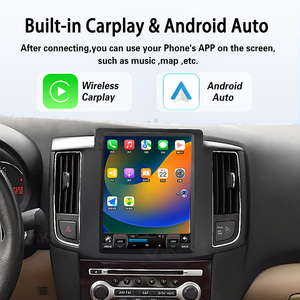 Radio para coche Viknav con pantalla táctil de 10.4 pulgadas para Nissan MAXIMA 2009-2015, reproductor multimedia, Android Auto, navegación GPS, CarPlay inalámbrico - Product Image 6