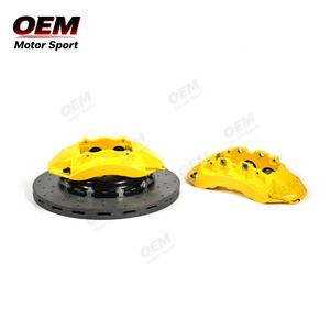 Nuevo Kit de Caliper de Freno Amarillo Forjado de 6 Pistones para Mercedes G63 para Mejora de Alto Rendimiento en Carreras - Product Image 4