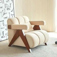 Fauteuil d'appoint moderne de luxe 2026 en tissu blanc, design tendance, pour salon, mobilier de maison et usage hôtelier