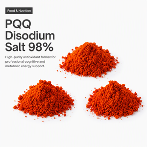 Sal de PQQ Disódica 98% en Polvo Rojo Anaranjado, Ingrediente Nutricional para Suplementos Dietéticos en Cápsulas y Tabletas, Suministro a Granel - Product Image 1