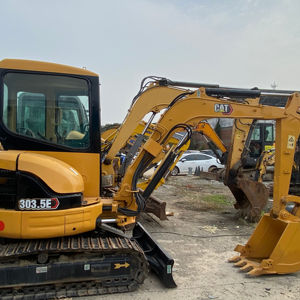 Caterpillar 303.5E, 303E, MINI excavateur, 3 tonnes excavateur d'occasion de type chenille, pour usage domestique. - Product Image 1