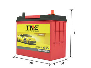 แบตเตอรี่รถยนต์ LFP 12V 30Ah 700CCA น้ำหนักเบา แบตเตอรี่ลิเธียมไอออนสำหรับสตาร์ทรถยนต์ รุ่น <span class=keywords><strong>46B24L</strong></span> สำหรับรถยนต์ไฟฟ้า SUV รถตู้ เรือ เครื่องปั่นไฟ - Product Image 2