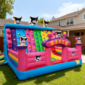 Vente chaude Haute Qualité Sûr Écologique Gonflable Grimpeur Château Mur D'escalade 500kg Capacité Taille Personnalisable En Plein Air - Product Image 6