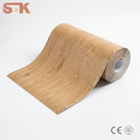 Fabrikpreis Reines Neues Material 2mm Dichte Basis UV-geschützt 3D Natürliche Holzoptik Ungiftiger PVC-Vinylboden für Fitness-Studios und Krankenhäuser
