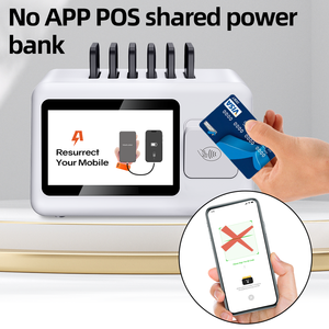 NFC thanh toán sạc không dây điện thoại di động bán hàng tự động ngân hàng điện thiết bị đầu cuối Powerbank trạm cho thuê - Product Image 3