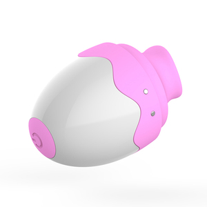 Estimulador para Adultos en Forma de Huevo de Silicona Rosa con Diseño de Ondas Suaves, Funcionamiento Silencioso de Menos de 50dB - Product Image 3