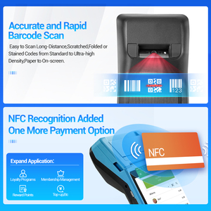Terminal de point de vente portable Android FYJ Q2, sans fil, paiement par <span class=keywords><strong>code</strong></span> <span class=keywords><strong>QR</strong></span>, caisse enregistreuse, imprimante 58 mm, léger - Product Image 4