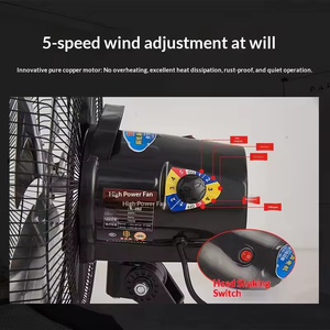 Oscillating Floor <b>Fan</b> High Power Industrial <b>Fan</b> Portable Desk <b>Fan</b> Household Vertical & Ground <b>Fan</b> - Product Image 5