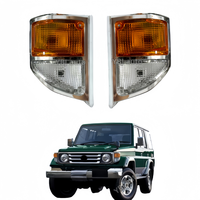 Accessoires automobiles YBJ, lampe d'avertissement, feu avant de coin pour Land Cruiser 70 79 FJ79 75 70, remplacement du feu latéral chromé LC75