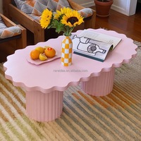 Maßgefertigter Moderner Partytisch Weißer PVC-Acryl Ovaler Esstisch für Kinder zur Hochzeits- und Partydekoration