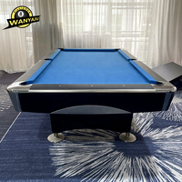 Table de billard américaine classique en ardoise de haute qualité à prix compétitif 9 pieds 8 pieds