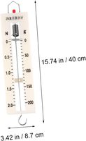 Dynamomètre à ressort physique Yulin en PVC pour démonstration électrique, instrument pédagogique 2N5N, appareil expérimental de mécanique