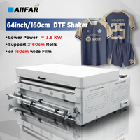 Aiifar Produk Terbaru Oven Penggoyang Bubuk DTF 64 inci/160 cm dengan Sistem Daur Ulang Bubuk Otomatis untuk Printer DTF