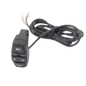 Interruptor de luz 3 en 1 para bicicleta eléctrica y patinete, 36V 48V, con bocina, faro y funciones de dirección, para piezas de bicicleta eléctrica de 48V - Product Image 1