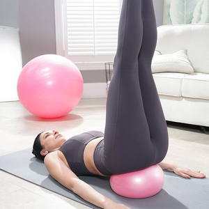 8 Inch 9 Inch Nhỏ Tập Thể Dục Bóng Tập Thể Dục Tập Thể Dục Chống Burst Chống Trượt Vật lý Trị Liệu Kéo Dài Core Mini Pilates Bóng - Product Image 5
