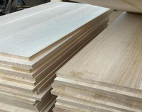 Bois massif de paulownia de haute qualité, bois lamellé collé pour meubles, planches de menuiserie