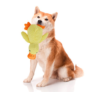 Dễ thương giải nén vịt con heo đất voi phim hoạt hình sang trọng khác thêu thú nhồi bông Thú cưng Chó mèo cắn kháng thanh nhạc Đồ chơi - Product Image 2