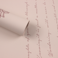 Papier d'emballage floral épais et résistant à l'humidité pour bouquets de fleurs, style minimaliste, pour la Saint-Valentin et les anniversaires