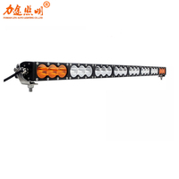 Led mobil Off-road Kombo 4x4 baris tunggal, bilah lampu led traktor truk Off-road 21 32 43 inci Super terang 30 60 90 120w