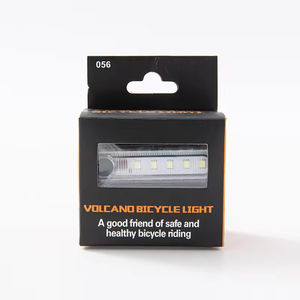 Lampe arrière de vélo LED rechargeable par USB, étanche IPx4, en plastique, 330 mAh, lumineuse, pour la sécurité à vélo - Product Image 6