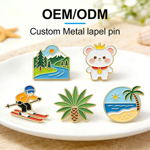 Fabricante sin Pedido Mínimo: Fabricación de Insignias Metálicas Personalizadas, Pins de Esmalte Duro Metálicos, Pins de Solapa Personalizados, Emblemas y Insignias Personalizadas, Pins Variados - Product Image 1
