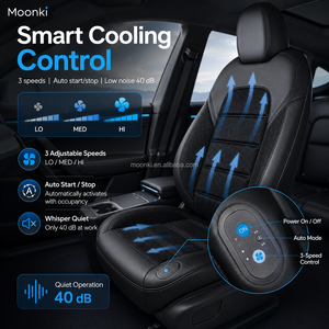 เบาะรองนั่งระบายอากาศพร้อมพัดลม 10 ตัว 3 ระดับความเร็ว สำหรับรถยนต์รุ่น Model 3 และ Model Y พร้อมระบบสตาร์ทและหยุดอัตโนมัติ - Product Image 5