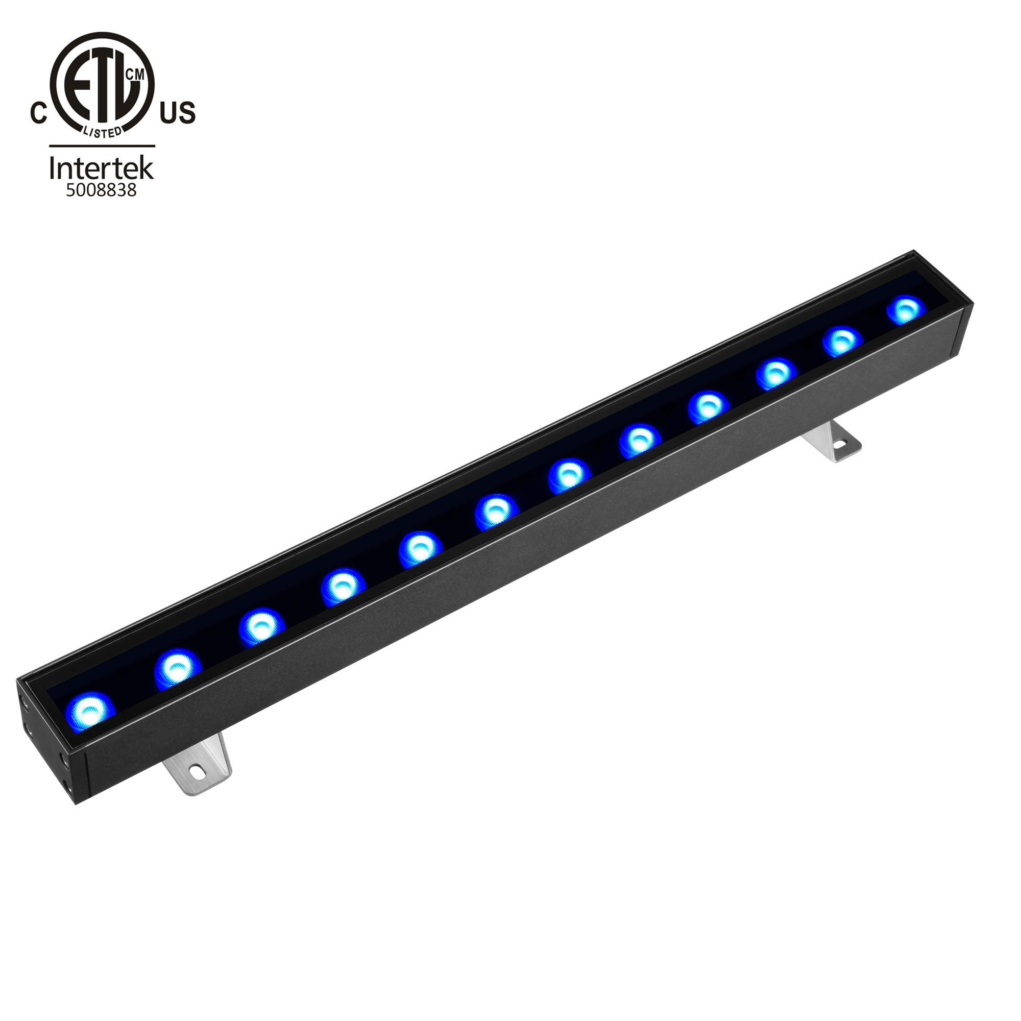 36W IP66 de aluminio de Color Rgb transformar al aire libre iluminación arquitectónica con Dmx controlador