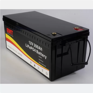 แบตเตอรี่ลิเธียมไอรอนฟอสเฟต 12V 200Ah ความจุสูง สำหรับเก็บพลังงานแสงอาทิตย์และสำรองไฟ  ชุดแบตเตอรี่ลิเธียมไอออน LFP - Product Image 1