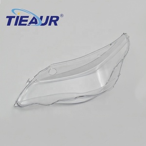 TIEAUR 헤드라이트 커버 헤드램프 커버 헤드라이트 렌즈 커버 플라스틱 헤드램프 글라스 고급형 E60/E61 04-10년 - Product Image 2