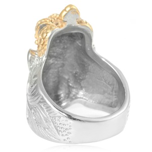 Anillo de Corona del Rey León de Yunnique, Anillo de Acero Inoxidable para Hombre, Joyería del Zodiaco Animal, Regalo, Tono Plateado y Dorado, Estilo Punk, Anillos de Moda - Product Image 3