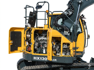 2026 NEW Hyundai 13 Ton Hydraulic Crawler Excavator HX130 Cummins Engine 0.72m <b>Bucket</b> High Performance Mid Size Bagger - Product Image 2