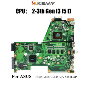 X451CA Laptop <strong>Motherboard</strong> for ASUS VivoBook X451C F451C A451C X451CA X451CAP Notebook Mainboard With I3 I5 I7 CPU 100% Tests OK - Product Image 2