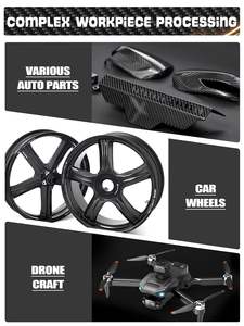 סיטונאי יריעות סיבי פחמן באיכות גבוהה 500*500 מ\\\"מ 2 מ\\\"מ 3 מ\\\"מ 4 מ\\\"מ 5 מ\\\"מ 3K אריגת טוויל מט, לוח סיבי פחמן - Product Image 4