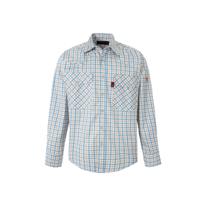 Nueva Camisa de Algodón a Cuadros para Hombre, Talla Grande, Manga Larga, con Estampado, Bordado Personalizado, Certificación ASTM, Ropa de Trabajo Ignífuga - Product Image 1