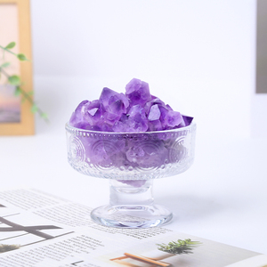 หินคริสตัลอเมทิสต์ดิบธรรมชาติสำหรับตกแต่งบ้าน ขายส่ง - Product Image 4