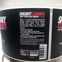 Spray nettoyant imperméabilisant pour baskets blanches en vinyle avec étiquette autocollante – Vente en gros