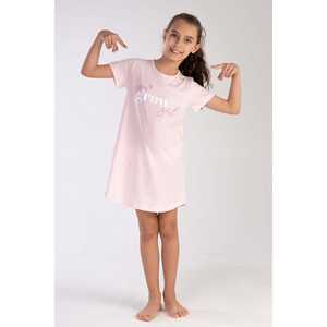 Tunique de nuit ovale à col et manches courtes pour filles, taille 11-12/15-16 - Product Image 5