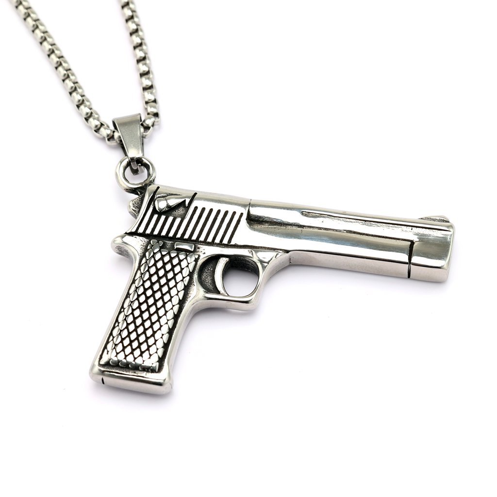 05511 Steel Desert Eagle - Single Pendant