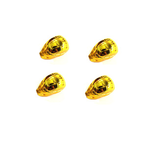 Tapa de Válvula de Neumático con Diseño de Casco de Iron Man, Universal para Autos y Motocicletas, de Plástico y Goma con Núcleo de Cobre - Product Image 3