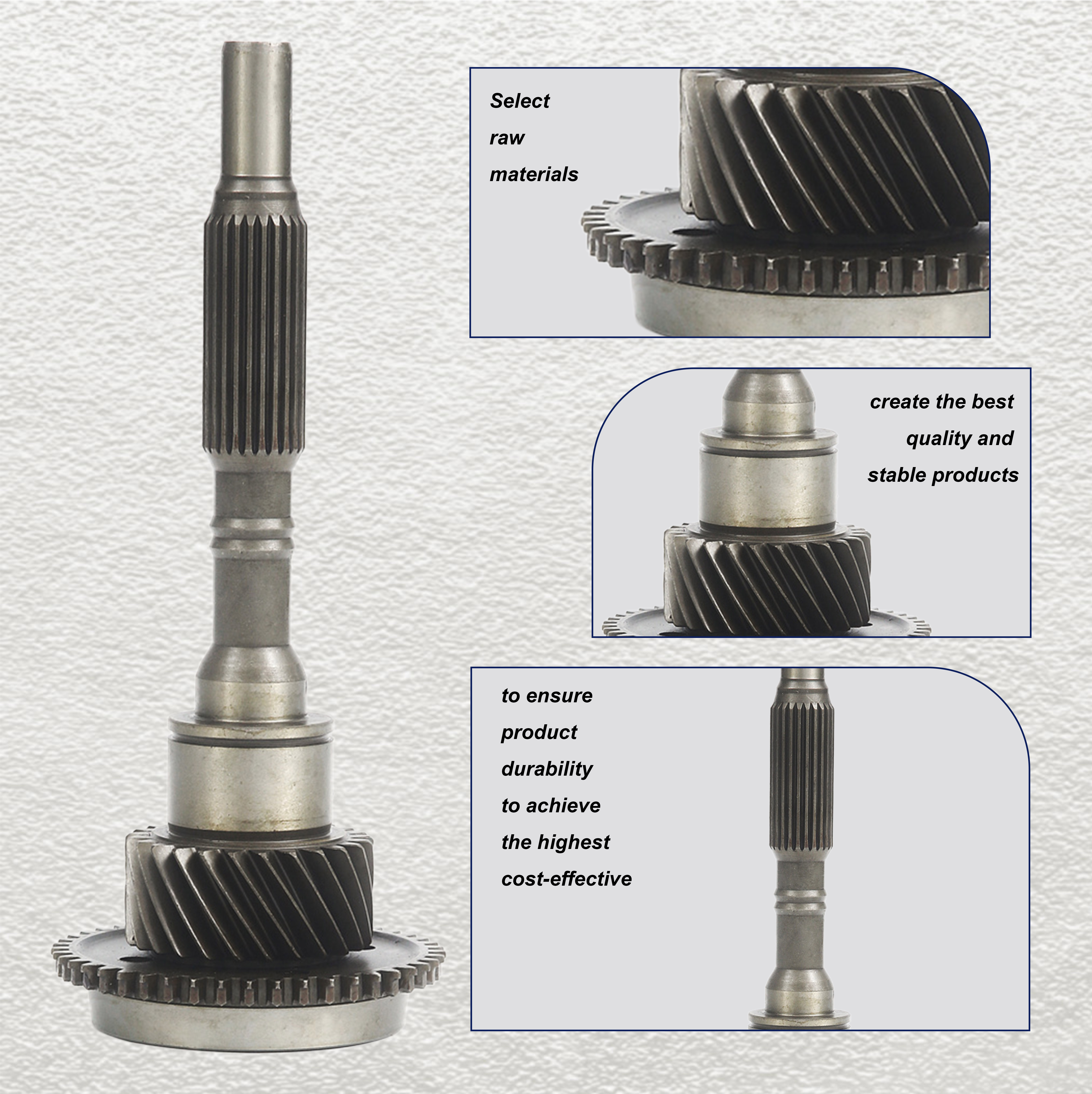 アブベンチ Main Shaft 8-97168-980-0 8971689800 for ISUZU 4BD1| Alibaba.com