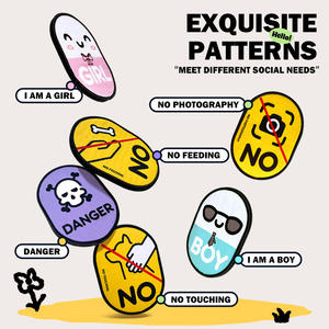 <span class=keywords><strong>Laisse</strong></span> pour animaux de compagnie chat et <span class=keywords><strong>chien</strong></span> <span class=keywords><strong>panneau</strong></span> d'avertissement chat signe étiquette d'invite autocollant <span class=keywords><strong>chien</strong></span> marche <span class=keywords><strong>laisse</strong></span> décoration Anti-touch et Anti-alimentation - Product Image 3