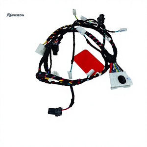 Faisceau de câblage automobile à branche unique droite avec connecteur gris, faisceau de câblage personnalisé OEM 12V 24V - Product Image 3