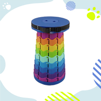 Nouvelle Chaise Pliante Rétractable de Pêche, Tabouret Portable et Pliable, Tabouret Télescopique Portable